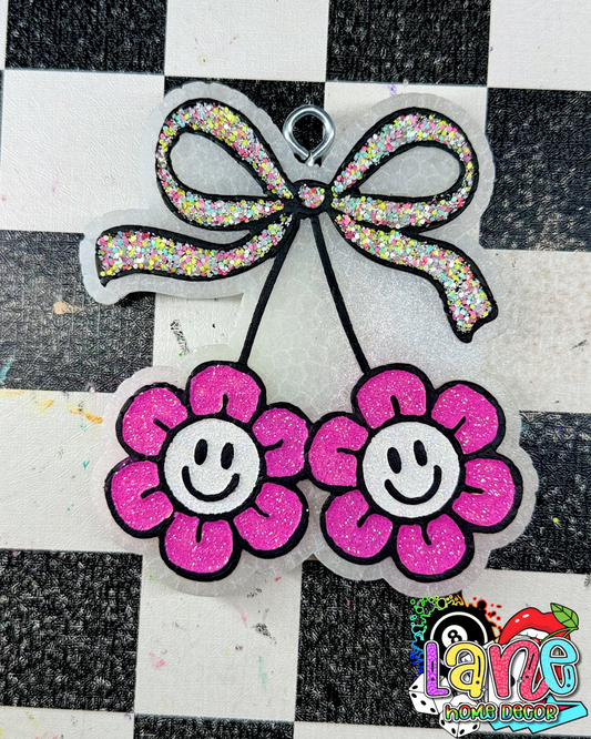 Custom Smiley Flower Cherries
