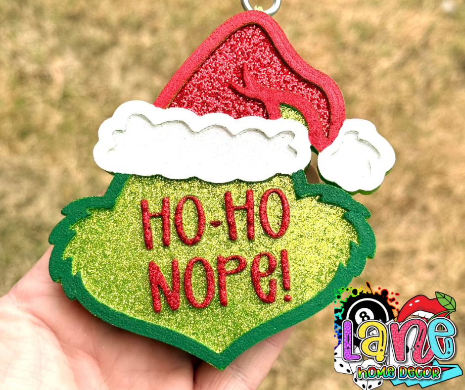 Custom Grinchy Ho Ho Nope