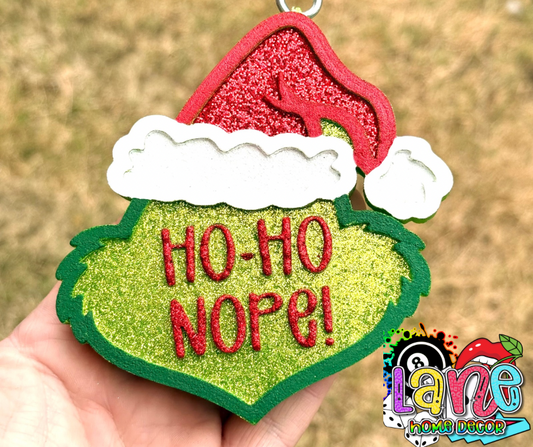 Custom Grinchy Ho Ho Nope