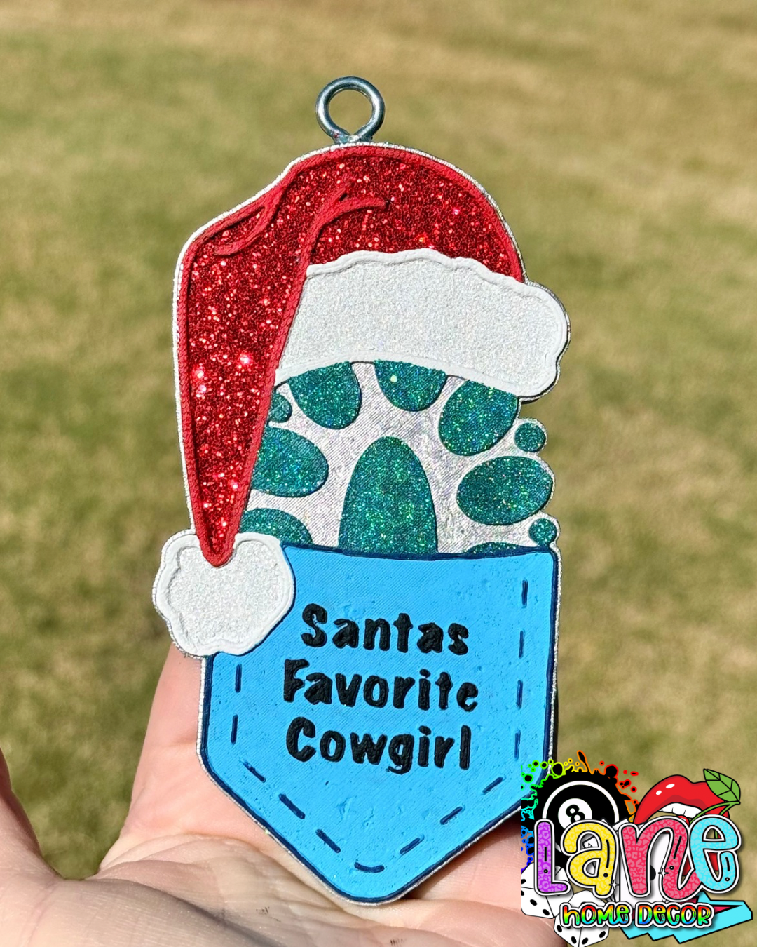 Custom Santa’s Favorite Cowgirl Concho