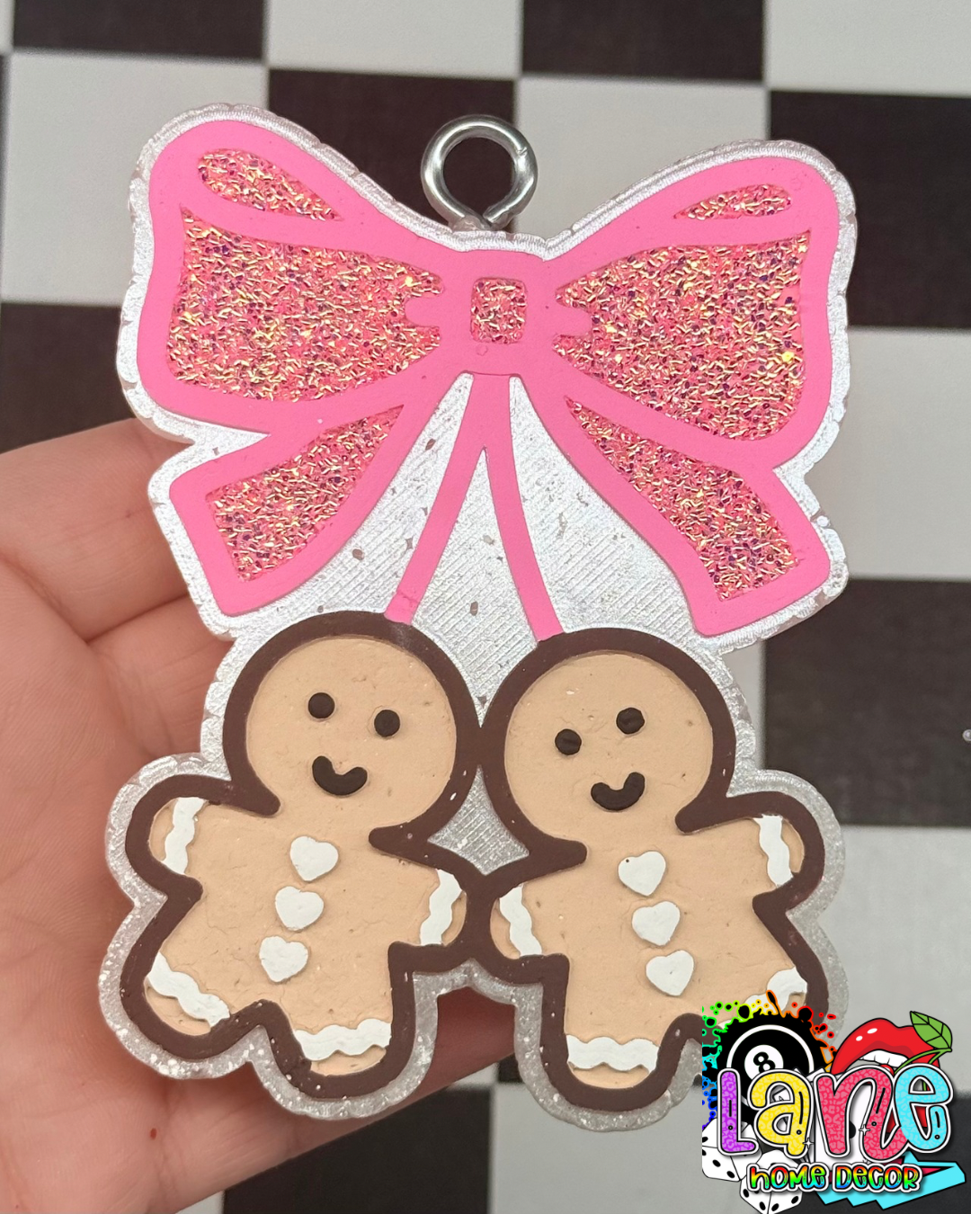 Custom Gingerbread Cherries w/Bow