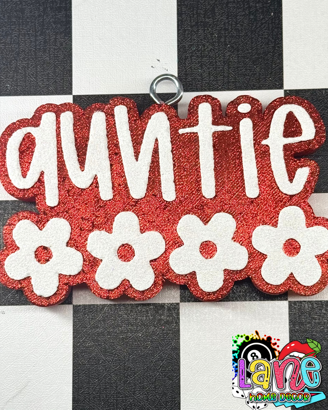 Custom Floral Auntie