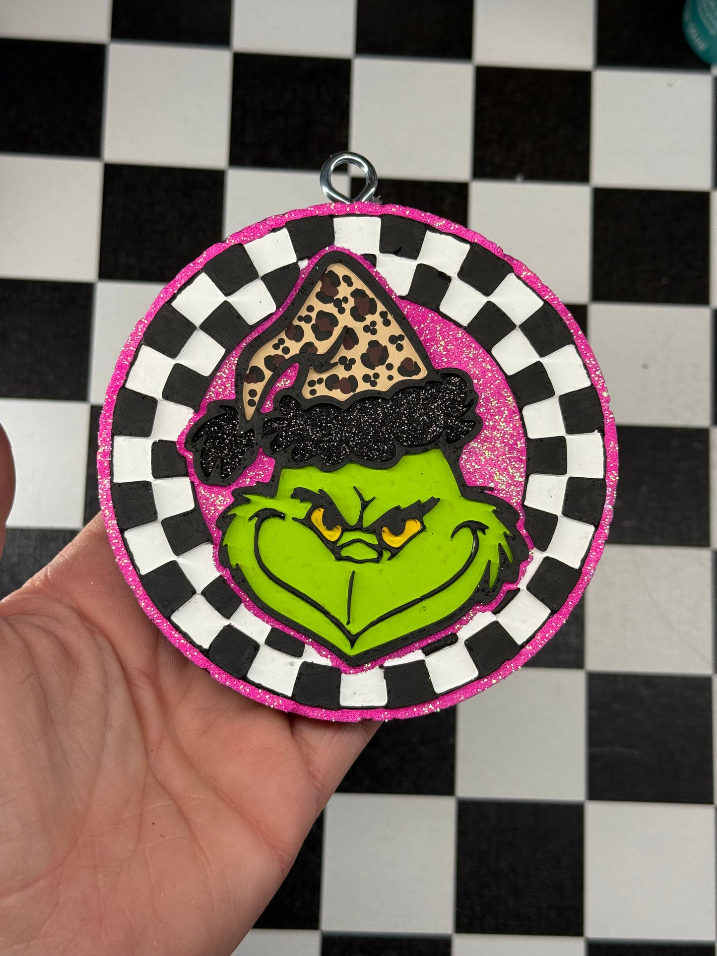 Custom Checkered Grinch