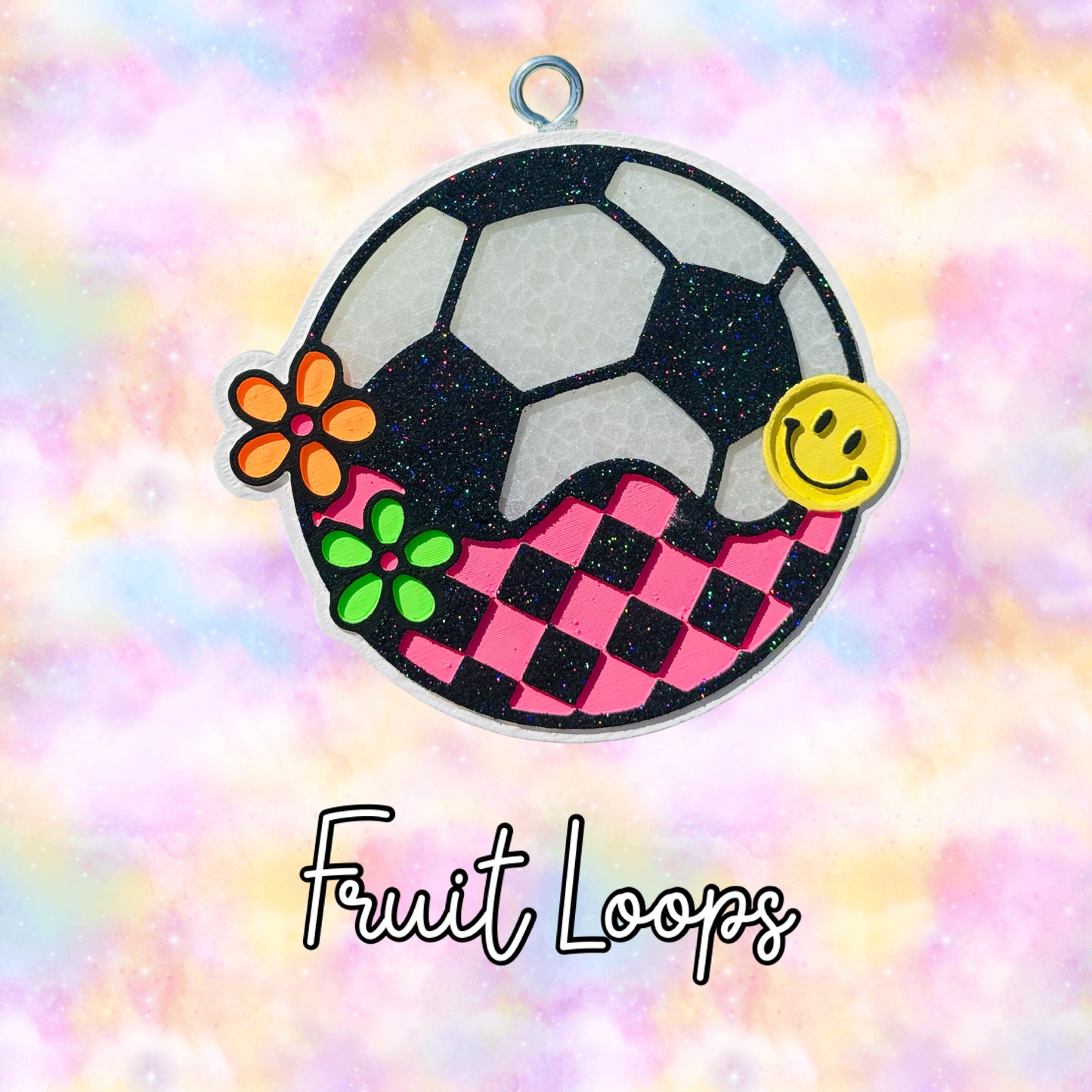 Checkered Groovy Soccer Ball RTS