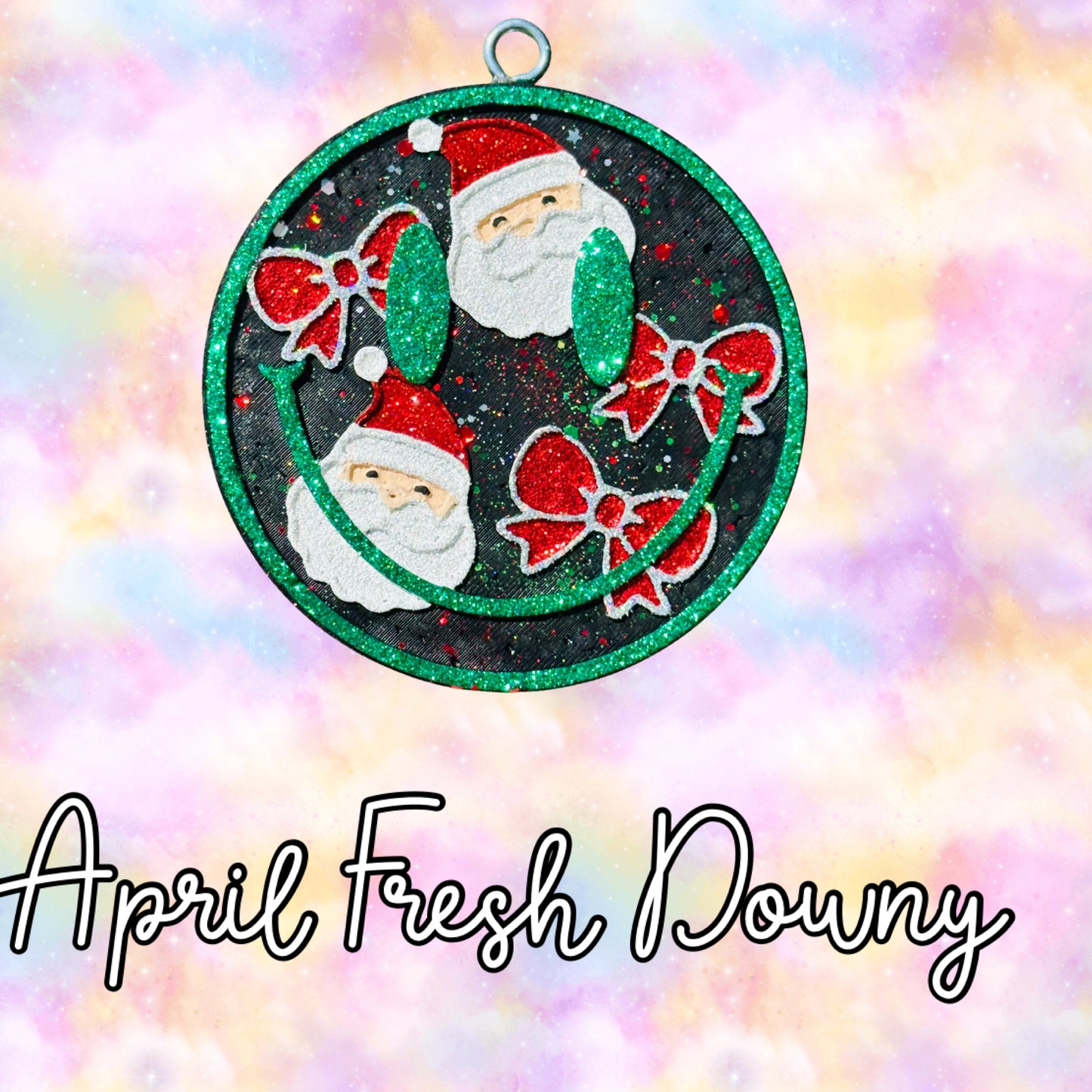 Santa & Bows Smiley RTS