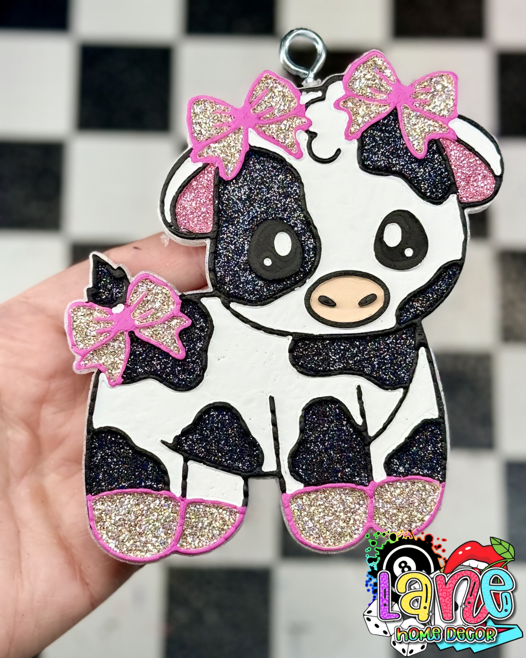 Cow with bows RTS • hello beautiful