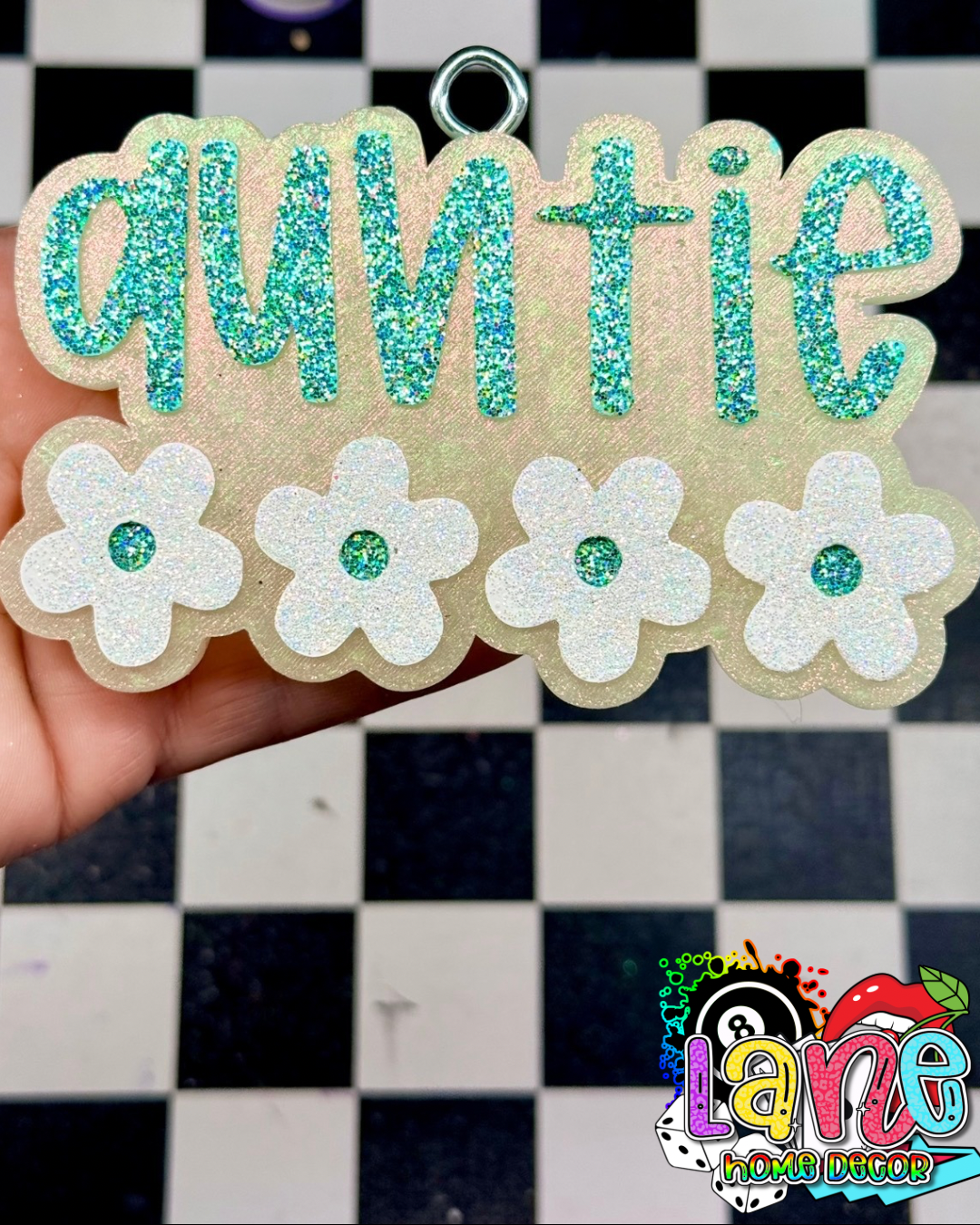 Custom Floral Auntie