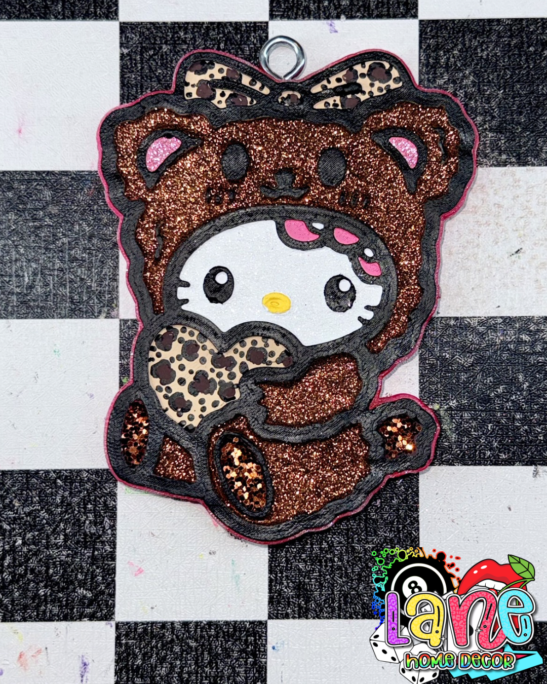 Custom Hello Kitty Bear w/Bow
