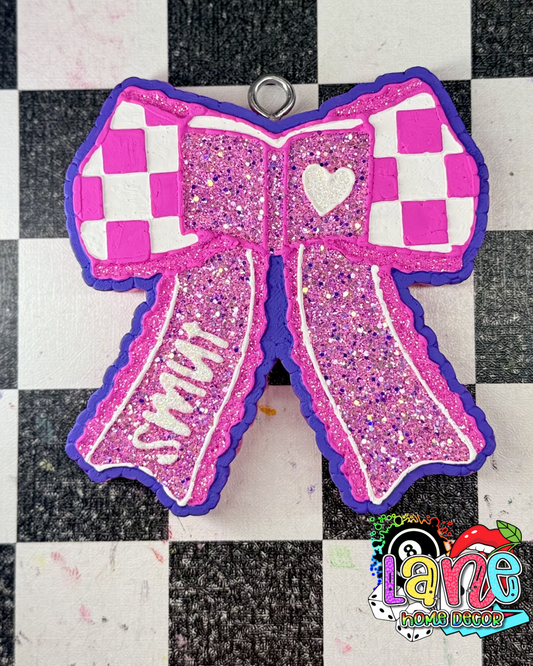 Smut Book Bow RTS • pink sugar