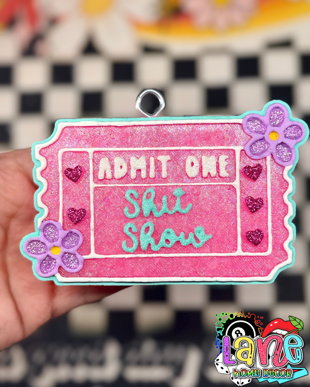 Admit one shit show ticket RTS • pink sands