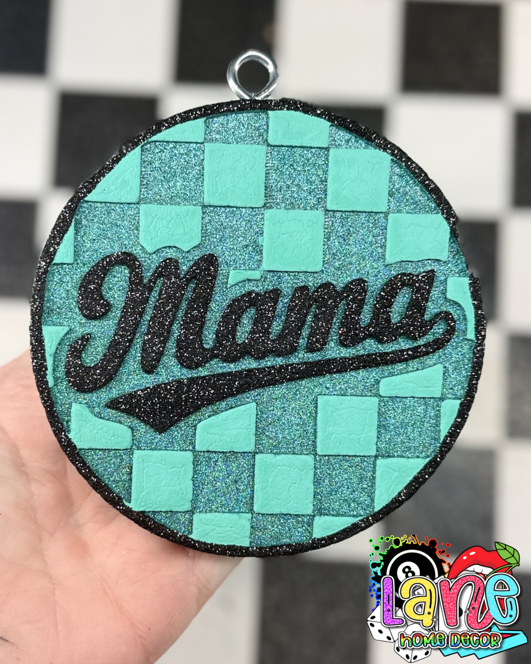 Custom LG check mama circle