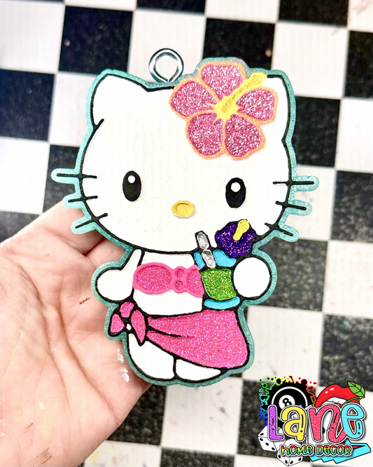Custom Hawaiian Hello Kitty